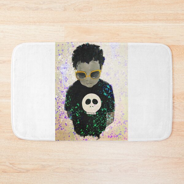 Item preview, boy with big sunglasses designed and sold by KoebsellArt.
