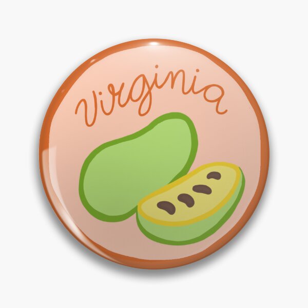 Item preview, Fruit Sticker Produce Label - Virginia Pawpaw designed and sold by dogwithanipad.