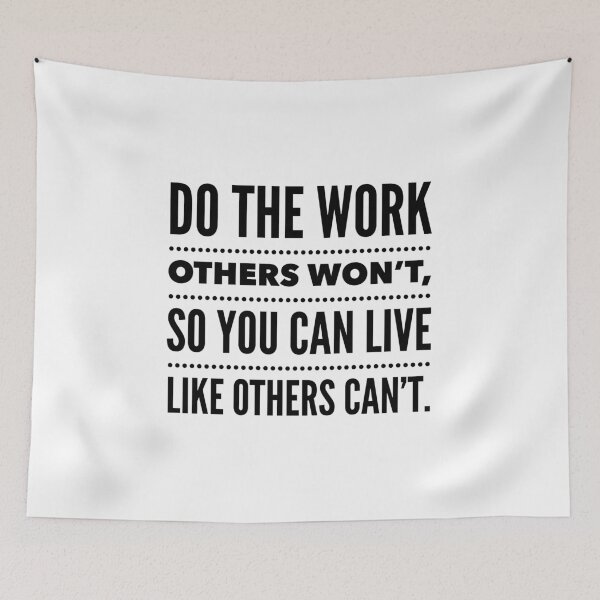 Item preview, Do the Work Others Won’t, So You Can Live Like Others Can’t - Second‑Act Hustle Quote designed and sold by Soaring Eagle.