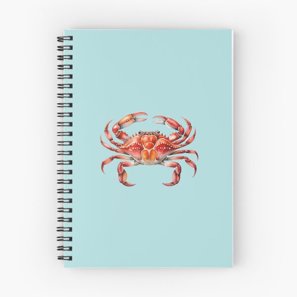 Item preview, Watercolor Crab – Hand-Painted Marine Illustration designed and sold by Verycutethings.