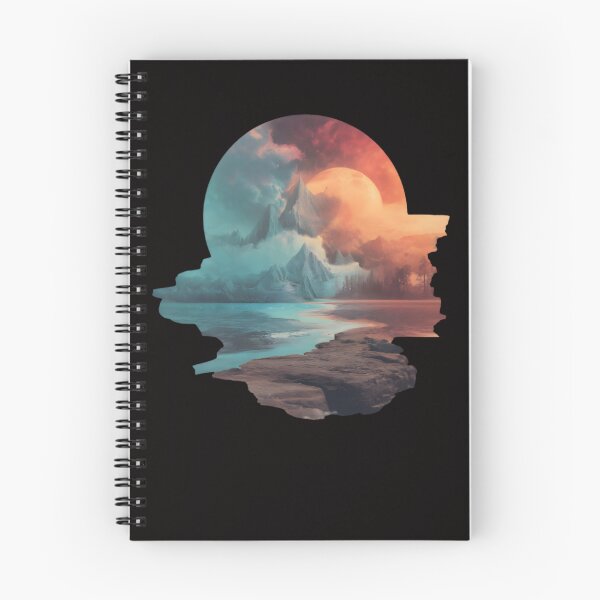 Item preview, Celestial Divide | Fantasy Mountain Dreamscape designed and sold by T-pocket.