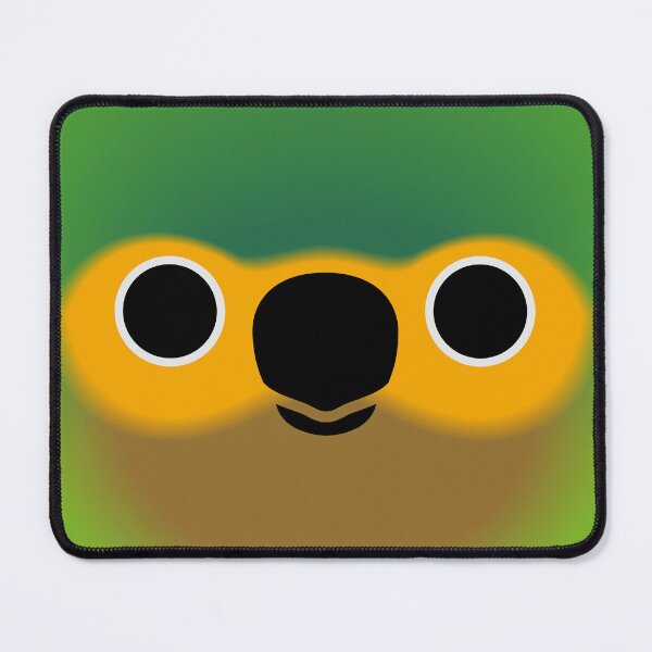 Item preview, The face of a Brown-throated parakeet designed and sold by INKOYADO.