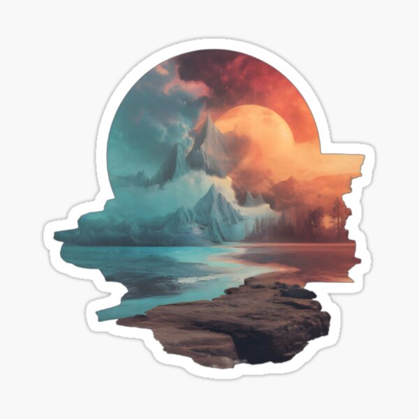 Item preview, Himmlische Kluft | Fantasy-Berg-Traumlandschaft designed and sold by T-pocket.