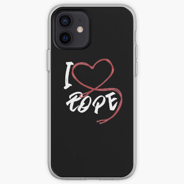 I Heart Rope - I Love Rope Bondage iPhone Soft Case