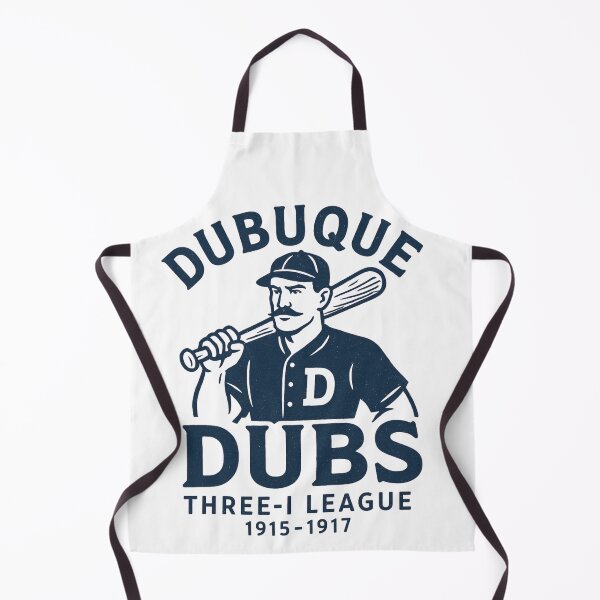 Item preview, Dubuque Dubs Vintage Baseball Logo – Three-I League (1915–1917) designed and sold by BackstopAndCo.