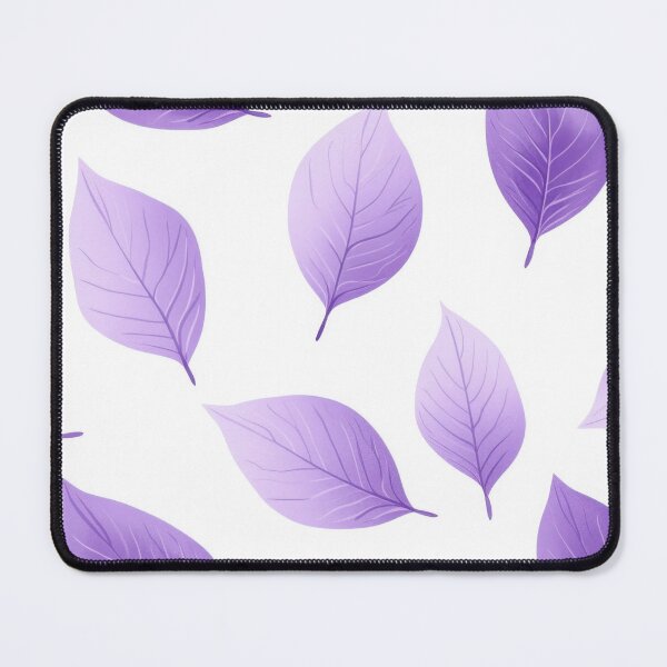 Item preview, Purple leaf design on white designed and sold by anytka.