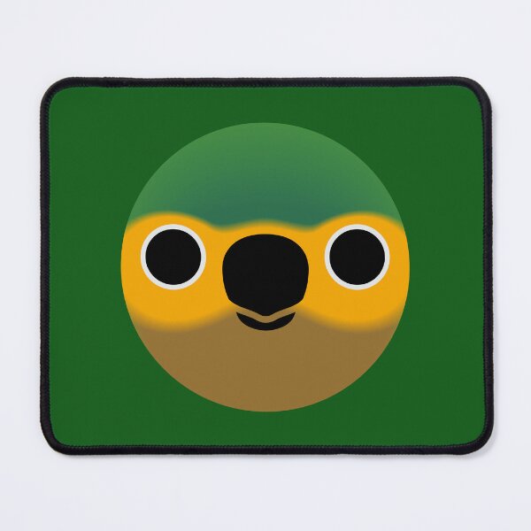 Item preview, The face of a Brown-throated parakeet designed and sold by INKOYADO.