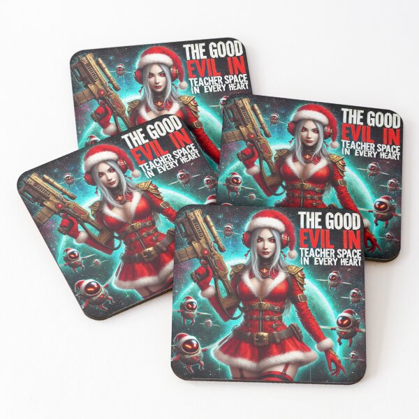 Item preview, Fantasy Space Santa Rifle Robots designed and sold by Voodoo Store Paranormal Collections.