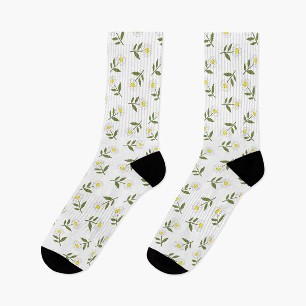 Item preview, Seamless pattern with daisies	 designed and sold by kitosonito.
