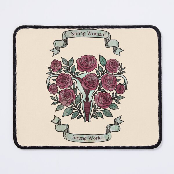 Item preview, Uterus Pro choice Uterus and Butterflies Illustration Feminine Power, Transformation, Rebirth, and Body Positivity Symbol designed and sold by Collagedream.