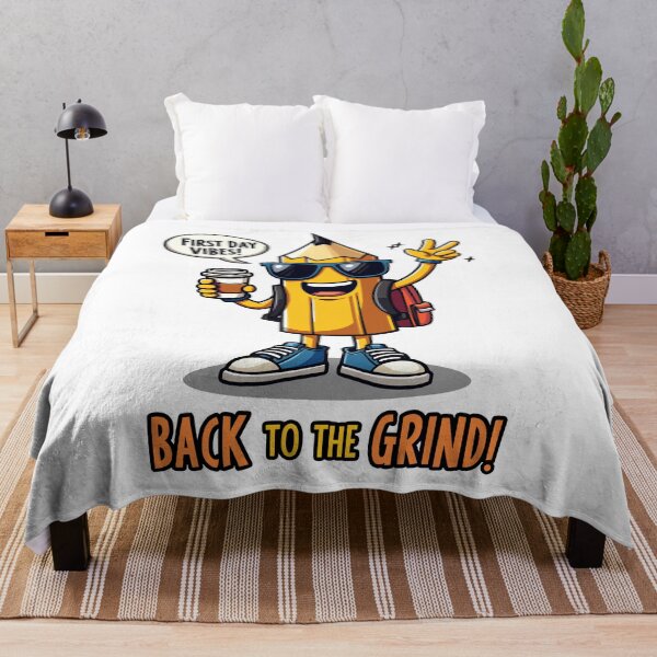 Item preview, Back to the Grind Tee Motivational Unisex Shirt for Work & School designed and sold by DesignStore ⭐⭐⭐⭐⭐.