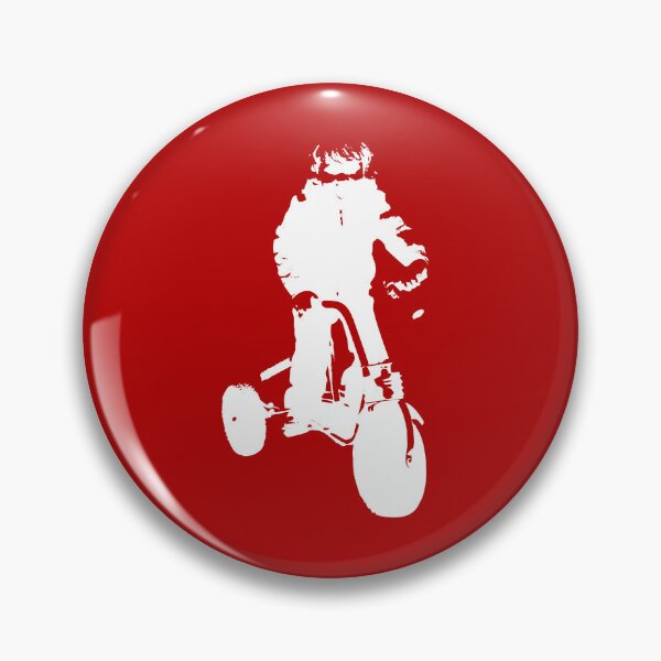Item preview, Retro ghost kids on a trike designed and sold by appleeatsorange.