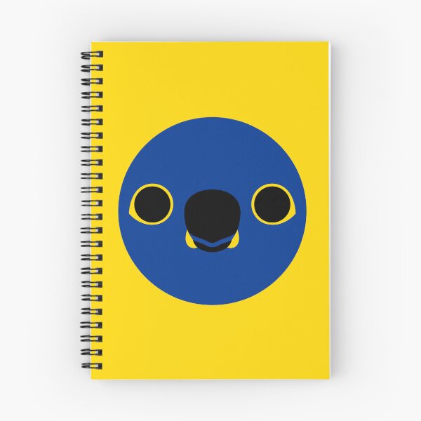 Item preview, The face of a Hyacinth macaw designed and sold by INKOYADO.
