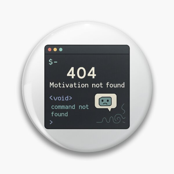 Item preview, 404: Motivation Not Found designed and sold by CtrlCreate.