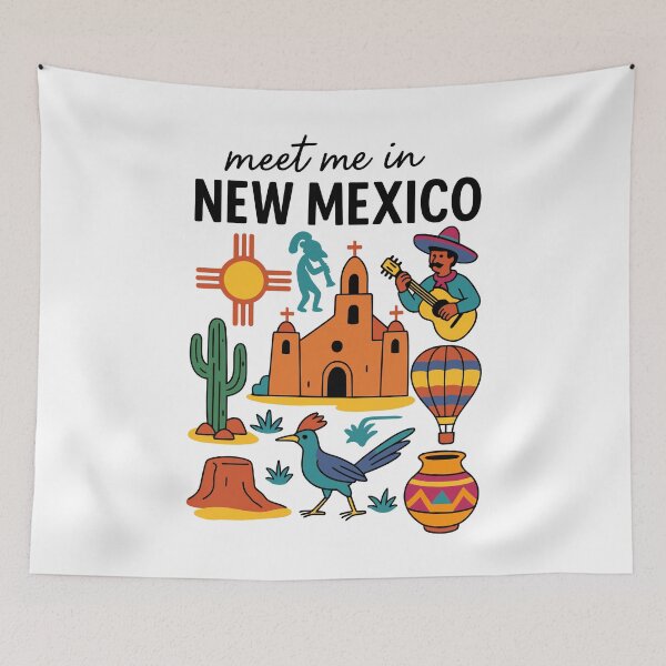 Item preview, Meet me in New Mexico desert vibes designed and sold by CleanDecor.