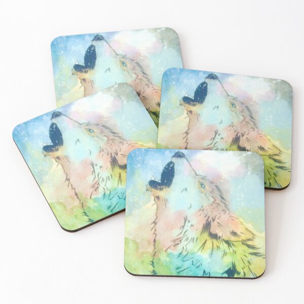 Item preview, Acuarela lobo designed and sold by MelsArtVentures.