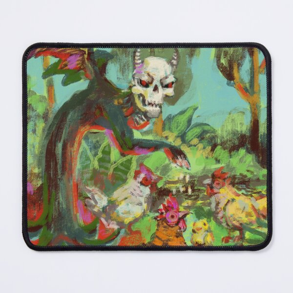 Item preview, dark lord feeding corn to the chickens designed and sold by guilhernunes.