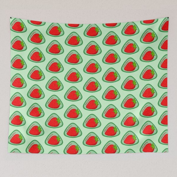 Item preview, Fruit Sticker Produce Label - Oklahoma Strawberry designed and sold by dogwithanipad.