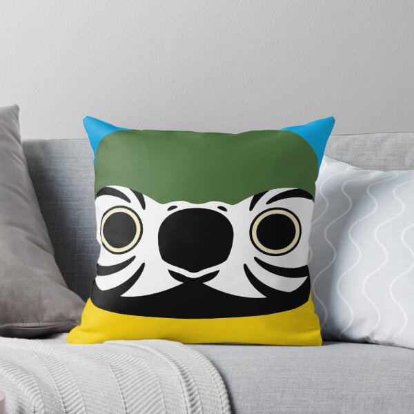Item preview, The face of a Blue-and-yellow macaw designed and sold by INKOYADO.