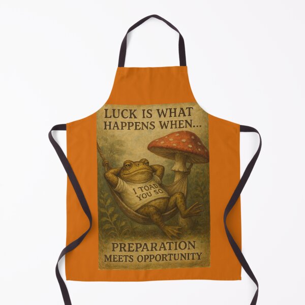 Item preview, Luck Is What Happens When Preparation Meets Opportunity designed and sold by Tridentulus.