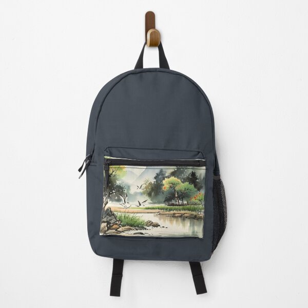 Item preview, The breaking surf (watercolour + AI) designed and sold by artsmeow.