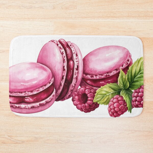 Item preview, Yummy raspberry macarons designed and sold by anytka.