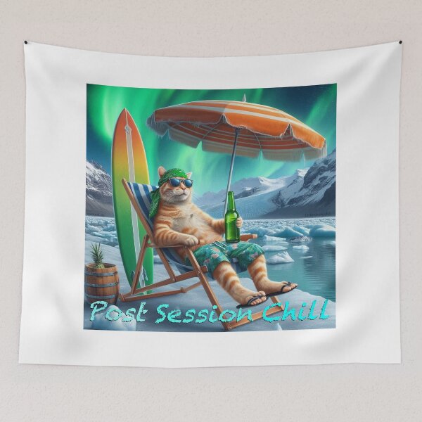 Item preview, Post Session Chill Print designed and sold by Lichentroupe63.