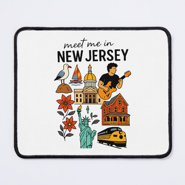 Item preview, Meet me in New Jersey shore style designed and sold by CleanDecor.
