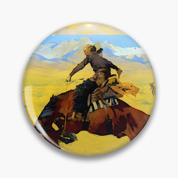 Item preview, Frederic Remington - Cold Morning on the Range designed and sold by Jon-Baran.