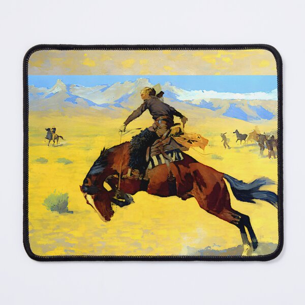 Item preview, Frederic Remington - Cold Morning on the Range designed and sold by Jon-Baran.