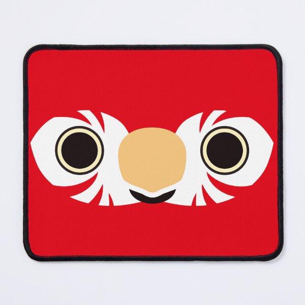Item preview, The face of a Red-and-green macaw designed and sold by INKOYADO.