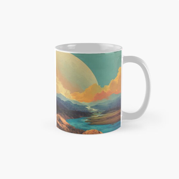 Item preview, River to the Moon | Surreal Cosmic Landscape designed and sold by T-pocket.
