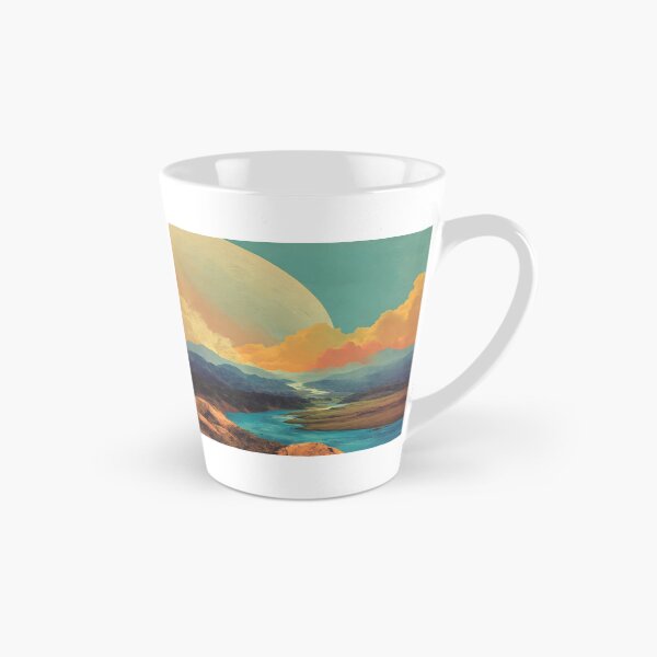 Item preview, River to the Moon | Surreal Cosmic Landscape designed and sold by T-pocket.