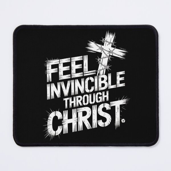 Item preview, Feel Invincible Through Christ designed and sold by SignumShop.