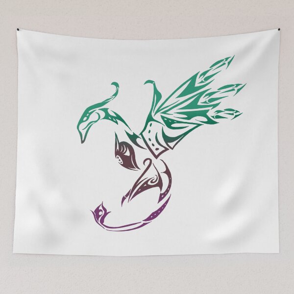 Item preview, Ikran simple tribal logo- forest designed and sold by Artsydragongal.