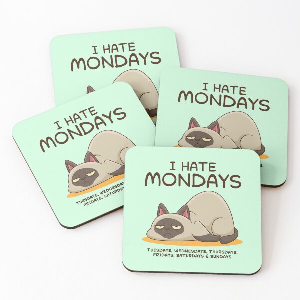 Item preview, I hate Mondays designed and sold by TeeCodes.