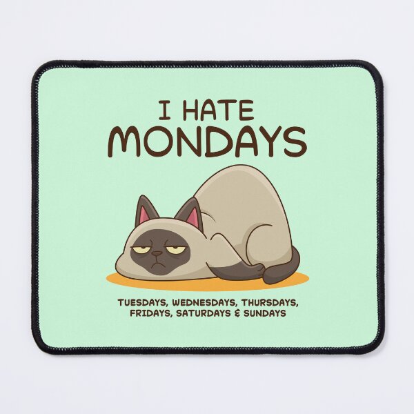 Item preview, I hate Mondays designed and sold by TeeCodes.