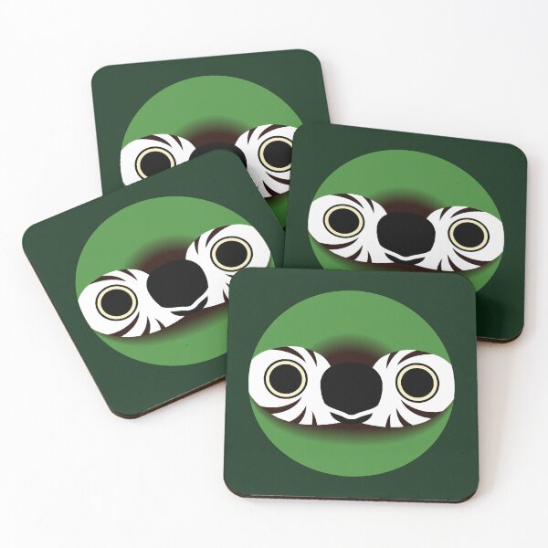 Item preview, The face of a Chestnut-fronted Macaw designed and sold by INKOYADO.