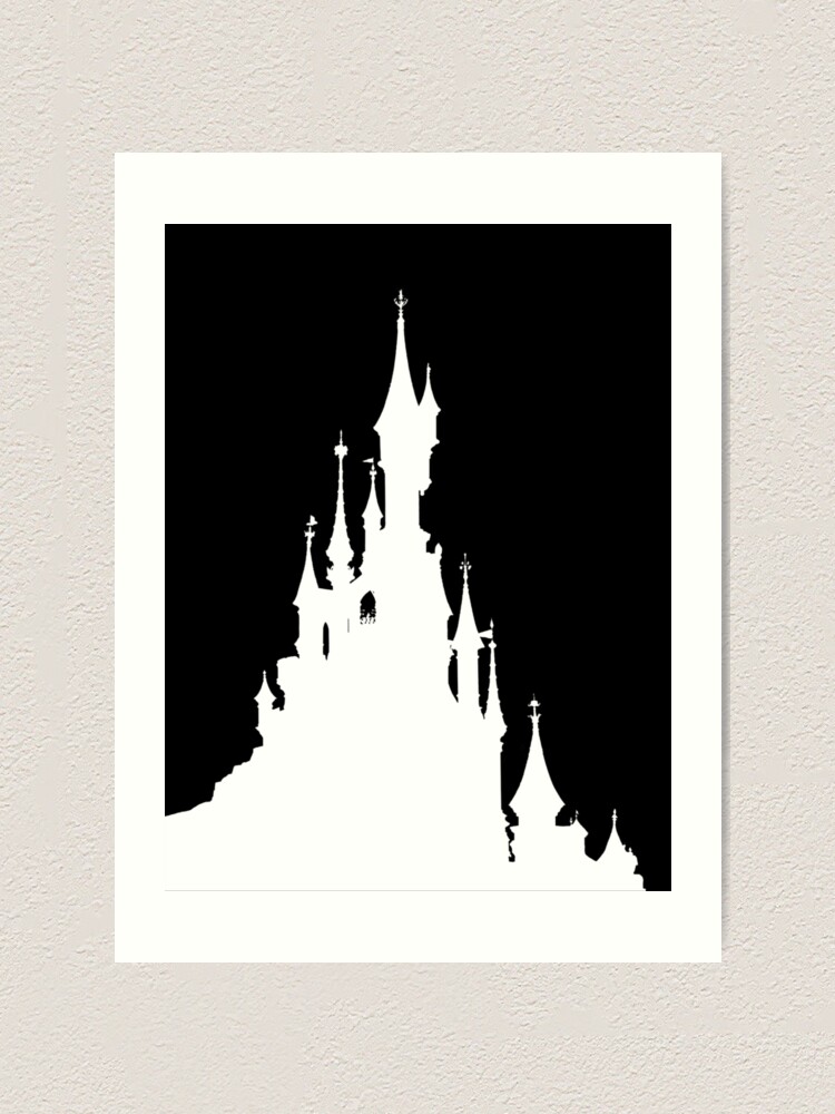 Magic Castle Silhouette Haunted Mansion Wallpaper Cap for Sale by  FandomTrading