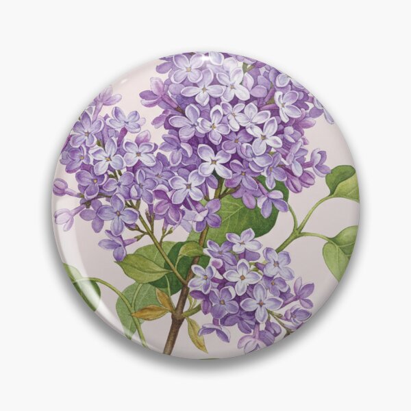 Item preview, Susurros de primavera – Arte botánico lila designed and sold by Pasteltone.