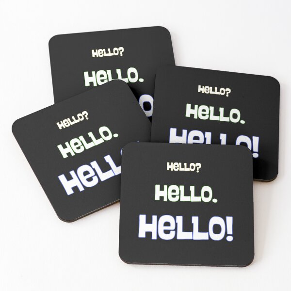 Item preview, HELLO? HELLO. HELLO! | Fun with Punctuation designed and sold by SunandShade.