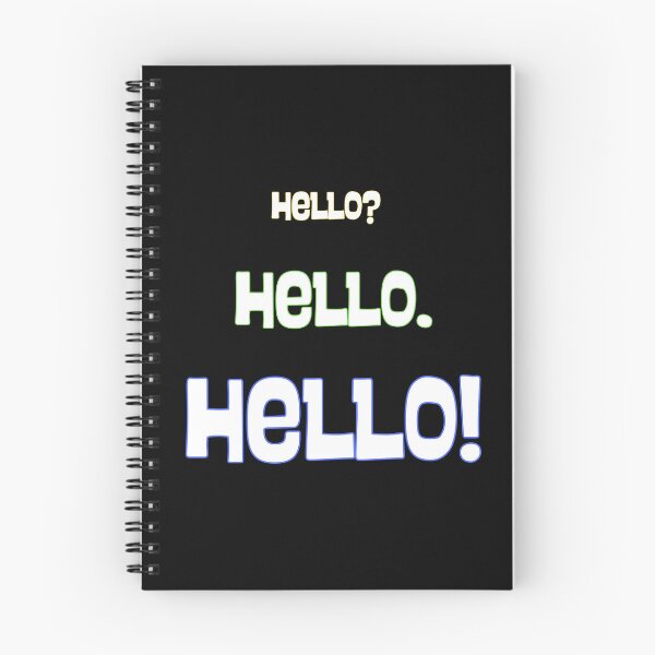 Item preview, HELLO? HELLO. HELLO! | Fun with Punctuation designed and sold by SunandShade.