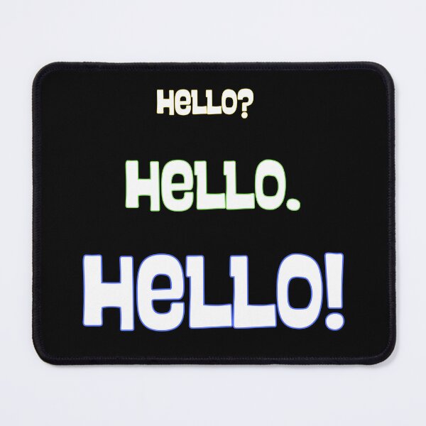 Item preview, HELLO? HELLO. HELLO! | Fun with Punctuation designed and sold by SunandShade.