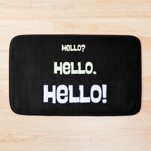 Item preview, HELLO? HELLO. HELLO! | Fun with Punctuation designed and sold by SunandShade.