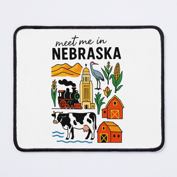 Item preview, Meet me in Nebraska prairie style designed and sold by CleanDecor.