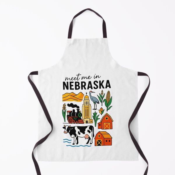 Item preview, Meet me in Nebraska prairie style designed and sold by CleanDecor.