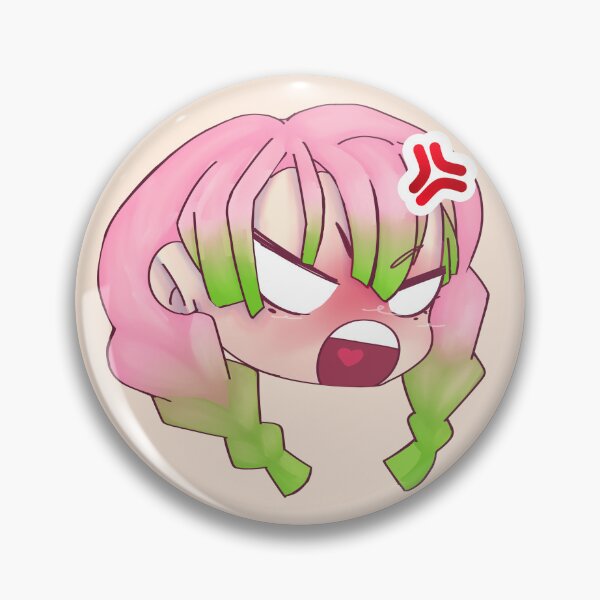 Item preview, Angry Mitsuri Demon Slayer emote designed and sold by Valleys-Lilypad.