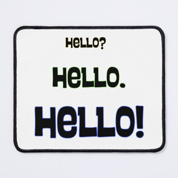 Item preview, HELLO? HELLO. HELLO! | Fun with Punctuation designed and sold by SunandShade.