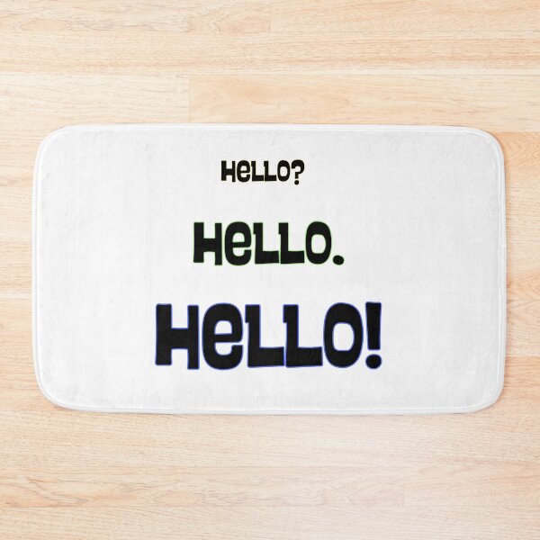 Item preview, HELLO? HELLO. HELLO! | Fun with Punctuation designed and sold by SunandShade.