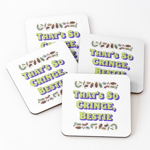 Item preview, That’s So Cringe, Bestie – Bugged Out Creepy-Crawly Digital Art designed and sold by AnnDesignStudio.